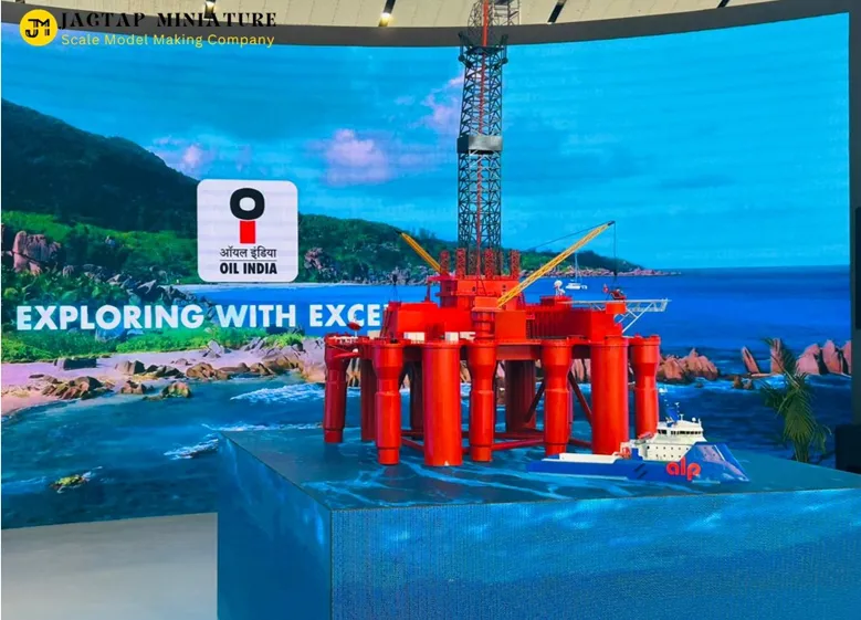 High-precision 3D Offshore Model made by a leading 3D Offshore Model making company